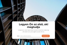 Legyen Ön Az Első, Aki Megtudja HTML5 És CSS3 Sablon