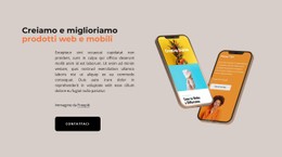 Layout CSS Per Il Sito Web Progetta La Nostra Azienda Appena Lanciata