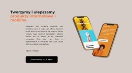 Projekty Stron Internetowych Naszej Firmy Właśnie Wystartowały - Szablon Osobistej Witryny Internetowej