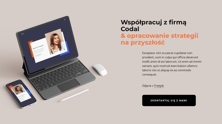 Zapadające w pamięć strony internetowe, które sprzedają Szablon HTML5