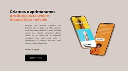 Projetos De Sites Que Nossa Empresa Acaba De Lançar - Modelo Gratuito