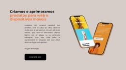 Melhor Design De Página De Destino Para Projetos De Sites Que Nossa Empresa Acaba De Lançar