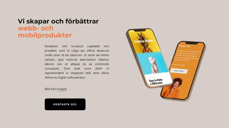 Webbplatsdesigner vårt företag har precis lanserats HTML-mall