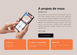 A Propos De L'Agence Digitale Modèle De Site Web CSS Gratuit