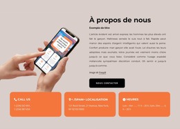 A Propos De L'Agence Digitale - Modèle De Page HTML
