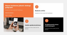 Najlepszy Motyw WordPress Dla Siatka Z Kolorowymi Ikonami I Tekstami