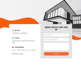 Eenvoudig Contactformulier - Responsieve Website