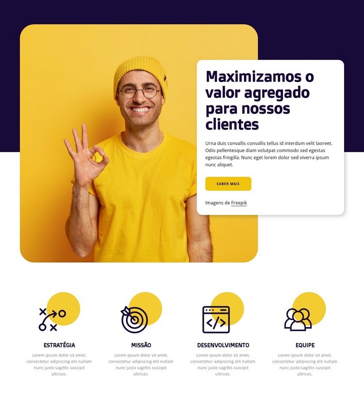 Faça programas motivacionais Modelos de construtor de sites