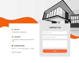 Free Online Template For Simple Contact Us Form