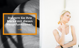 Design-Layout-Funktionalität Für Stil Beginnt Mit Gesundheit