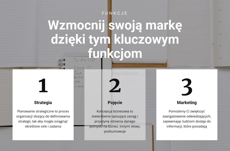 Główny klucz do góry Szablon HTML5