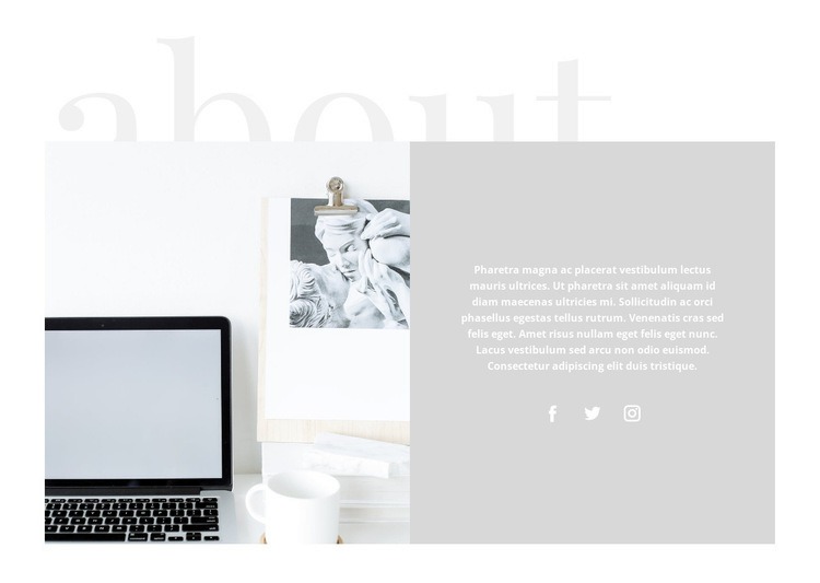 Time management in business Squarespace Template Alternative
