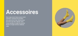 Vêtements & Accessoires - HTML Generator