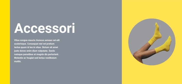 Vestiti e accessori Modello CSS