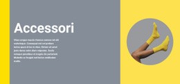 Miglior Design Della Pagina Di Destinazione Per Vestiti E Accessori