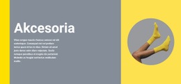 Responsywny Szablon Internetowy Dla Ubrania I Akcesoria