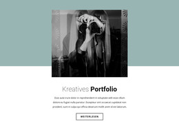 Portfolio Des Illustrators – HTML-Website-Layout