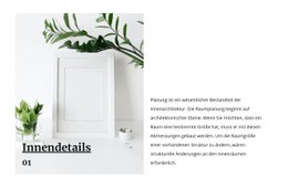 Bilderrahmen – Website-Mockup-Vorlage