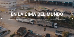 Los Mejores Servicios De Transporte Gestionados - Plantilla De Una Página