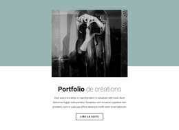 Portfolio De L'Illustrateur – Mise En Page HTML Du Site Web