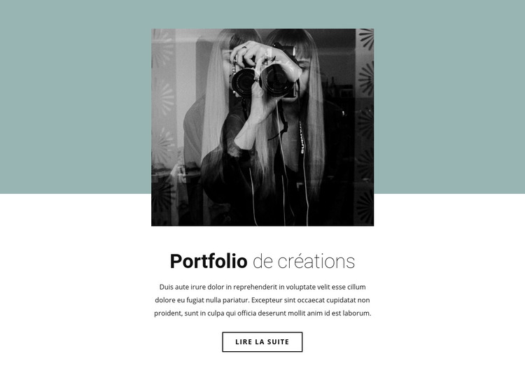 Portfolio de l'illustrateur Modèle HTML