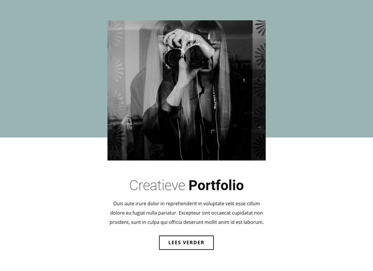 Illustrator's portfolio Website mockup