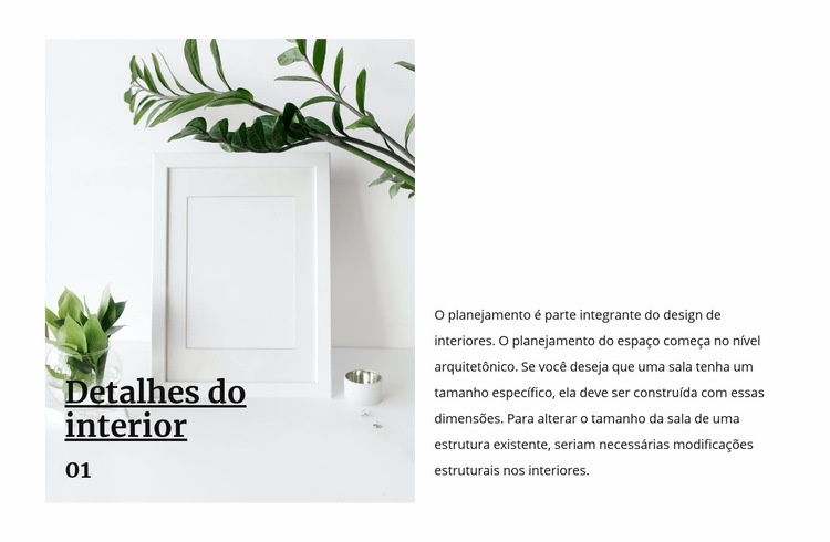 molduras de foto Landing Page