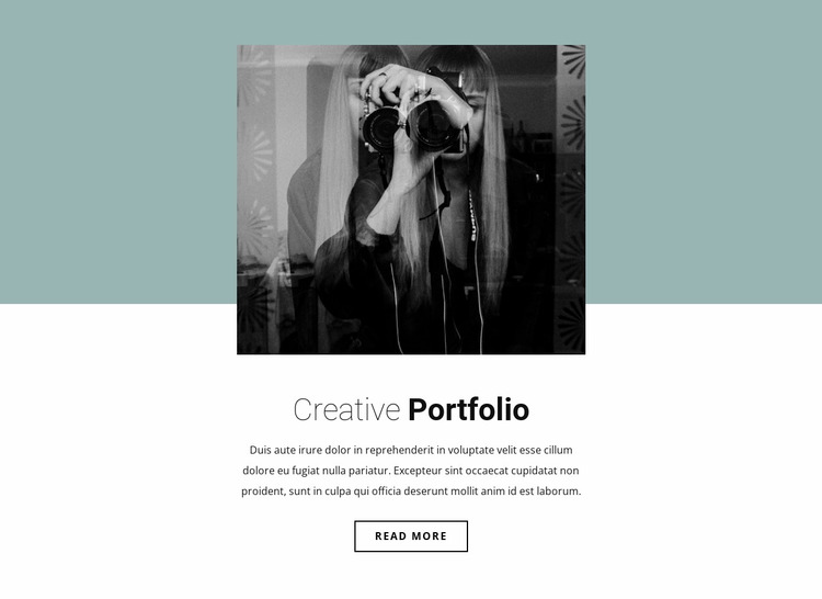Illustrator's portfolio Website Mockup