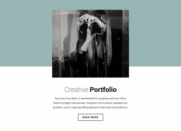 Illustrator's portfolio Website Template