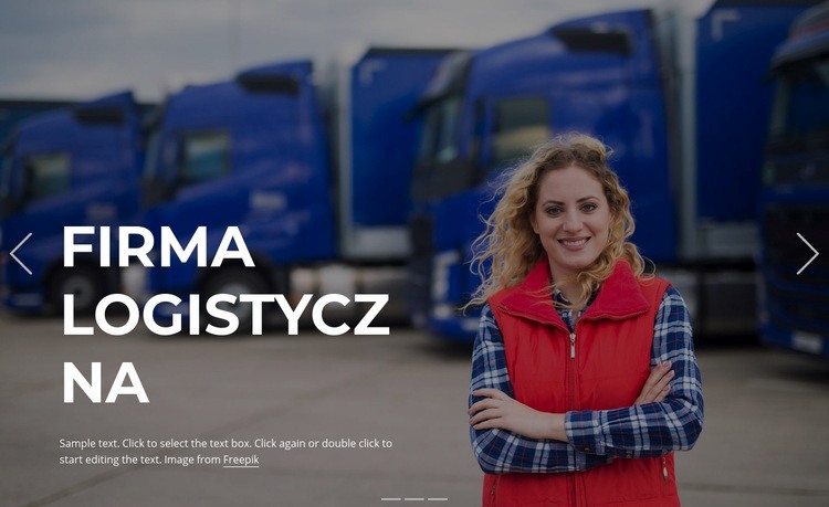 Innowacyjne rozwiązania transportowe Szablony do tworzenia witryn internetowych