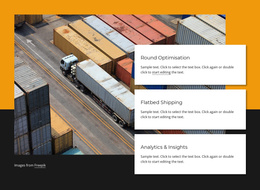 Container Shipping Company - Multi-Purpose Joomla Template