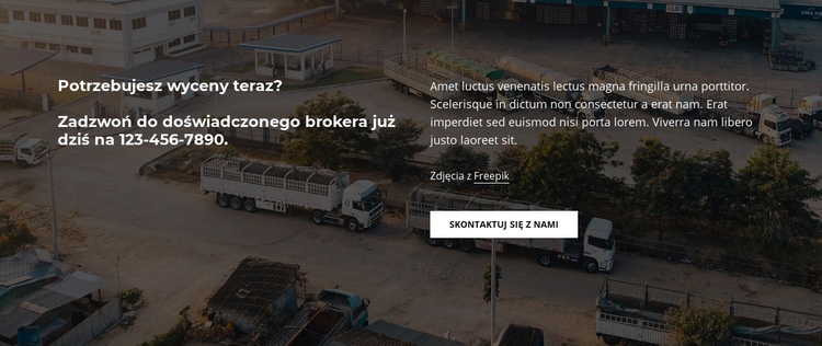 Tekst na ciemnym tle obrazu Szablon HTML5