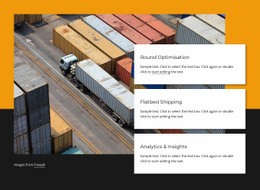 Containerfraktbolag - HTML Template Generator