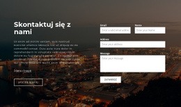 Formularz Kontaktowy Z Obrazem W Tle Szablony HTML5 Responsywne Za Darmo