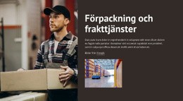 Förpackning Och Frakt