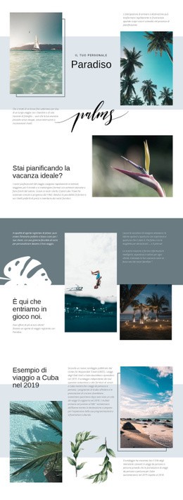 Viaggio In Paradiso: Design Semplice