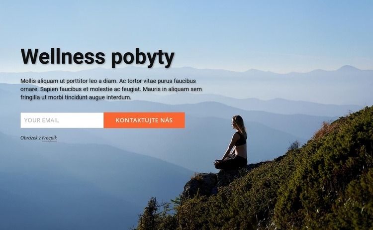 Wellness pobyty Téma WordPress