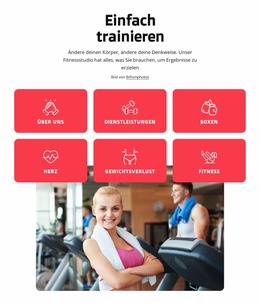 Gesundheits- Und Fitnessclub In London - Funktionale Joomla-Vorlage