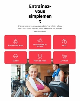 Conception De Site Web Premium Pour Club De Santé Et De Remise En Forme À Londres