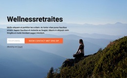 Wellness Retraites - Creatieve Multifunctionele HTML5-Sjabloon