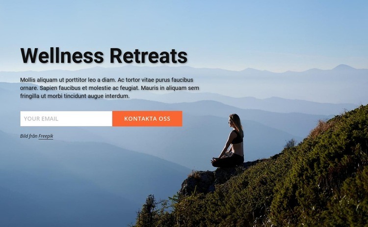 Wellness retreater WordPress -tema