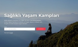 Sağlık Inzivaları Için Sayfa HTML'Si