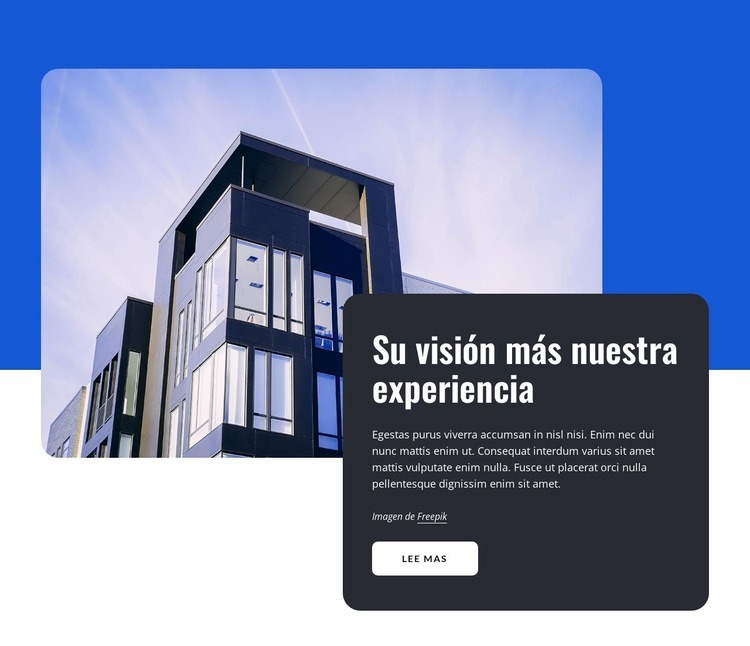 Empresa de Arquitectura Creador de sitios web HTML