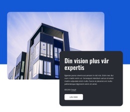 Arkitektföretag - HTML-Sidmall