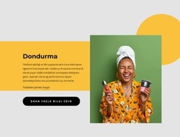 Süt Bazlı Dondurma - HTML Website Creator