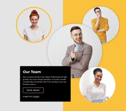 Our Team Block Designs - Professional Website Design