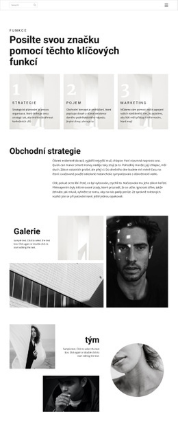 Jeden Krok K Úspěchu – Bezplatná Šablona Webových Stránek