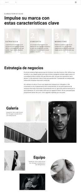 Diseño De Sitio Web Para Un Paso Hacia El Éxito