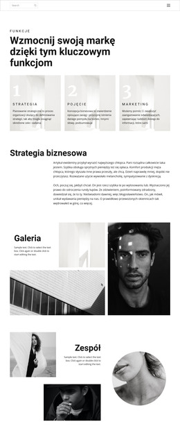 Jeden Krok Do Sukcesu - Szablon Witryny