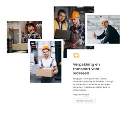 Verpakking En Transport Voor Iedereen